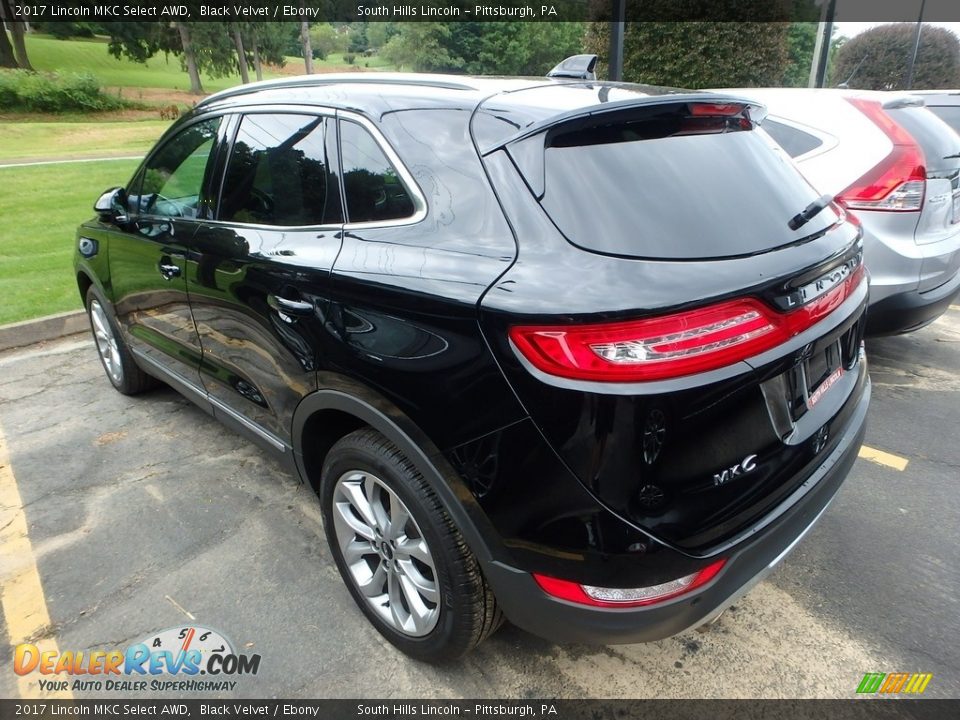 2017 Lincoln MKC Select AWD Black Velvet / Ebony Photo #2