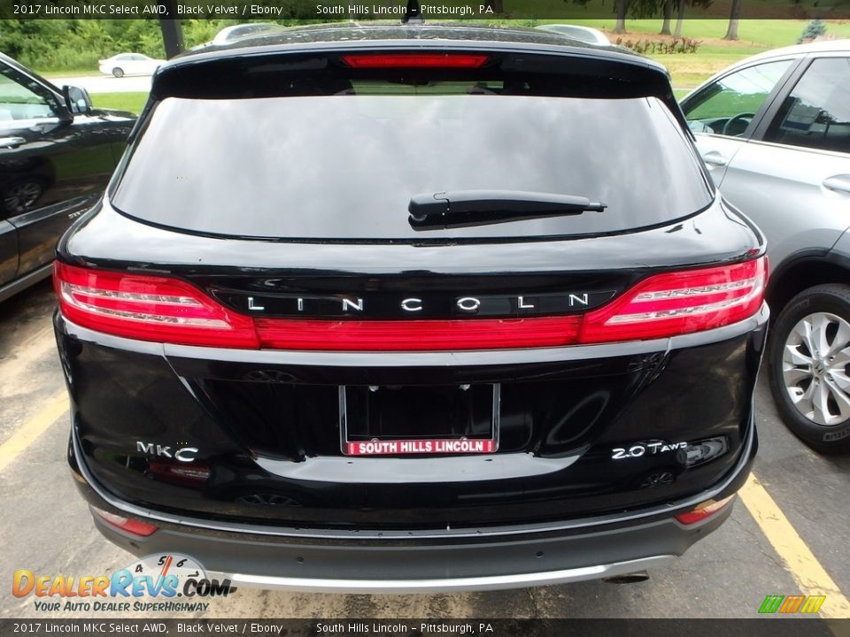 2017 Lincoln MKC Select AWD Black Velvet / Ebony Photo #3