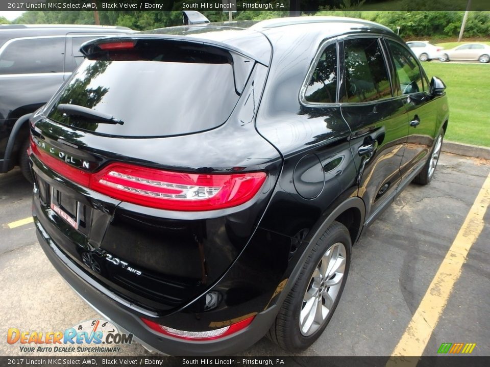 2017 Lincoln MKC Select AWD Black Velvet / Ebony Photo #4