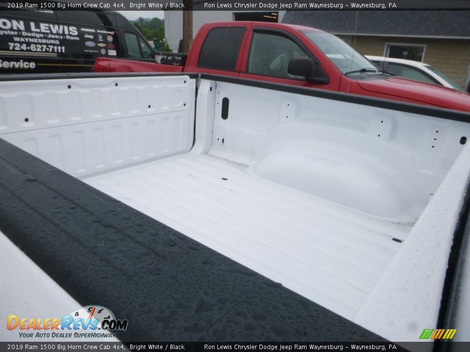 2019 Ram 1500 Big Horn Crew Cab 4x4 Bright White / Black Photo #10