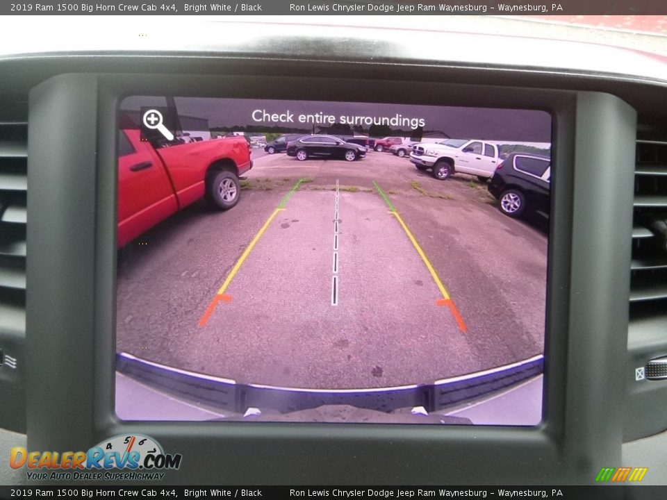 2019 Ram 1500 Big Horn Crew Cab 4x4 Bright White / Black Photo #18