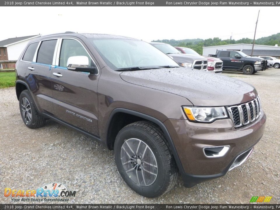 Walnut Brown Metallic 2018 Jeep Grand Cherokee Limited 4x4 Photo #7