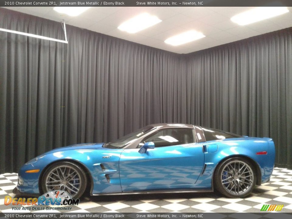 2010 Chevrolet Corvette ZR1 Jetstream Blue Metallic / Ebony Black Photo #1