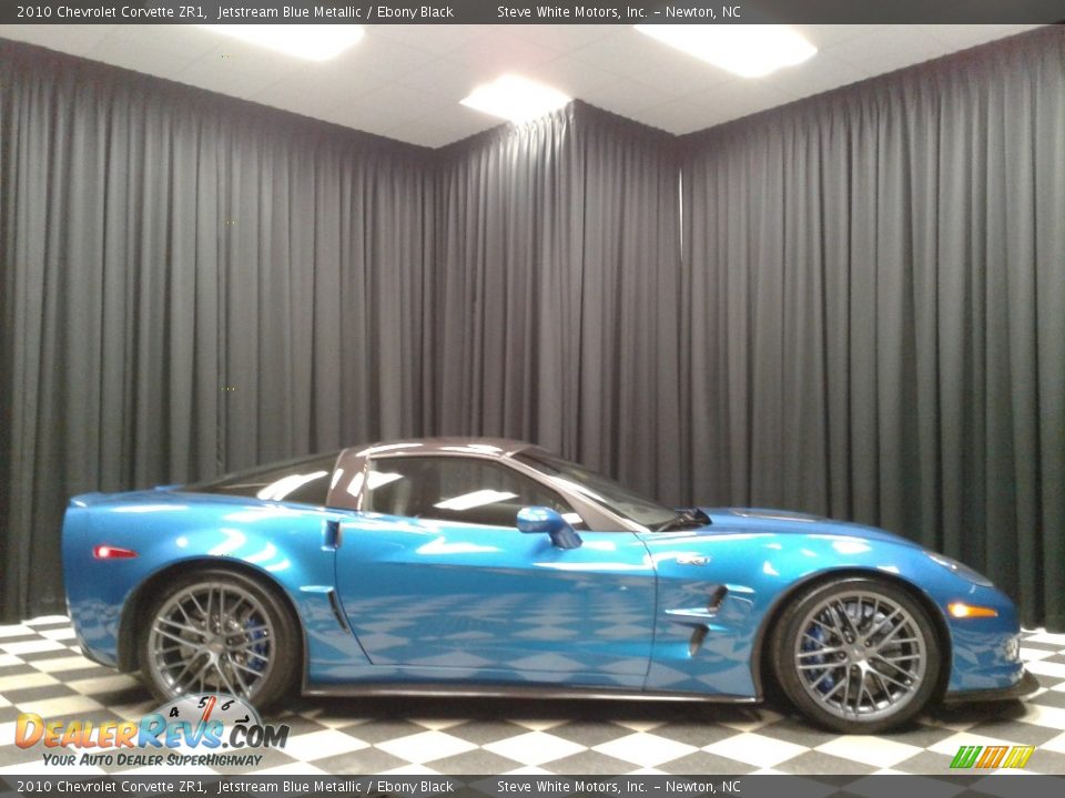 2010 Chevrolet Corvette ZR1 Jetstream Blue Metallic / Ebony Black Photo #5