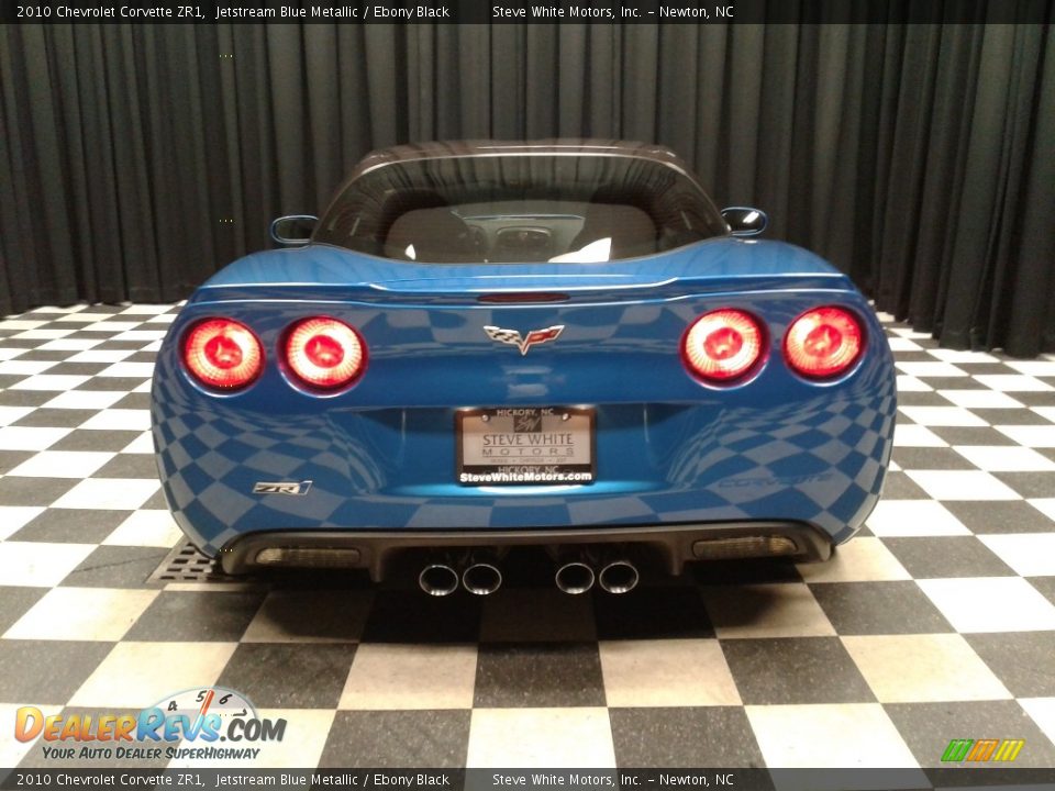 2010 Chevrolet Corvette ZR1 Jetstream Blue Metallic / Ebony Black Photo #7