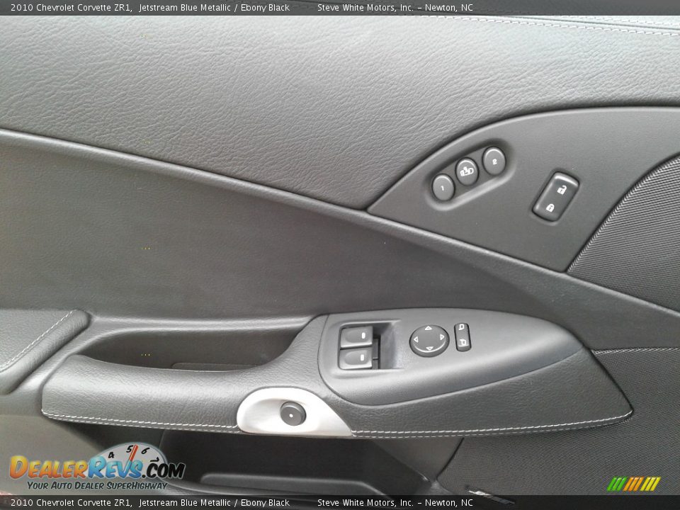 2010 Chevrolet Corvette ZR1 Jetstream Blue Metallic / Ebony Black Photo #9