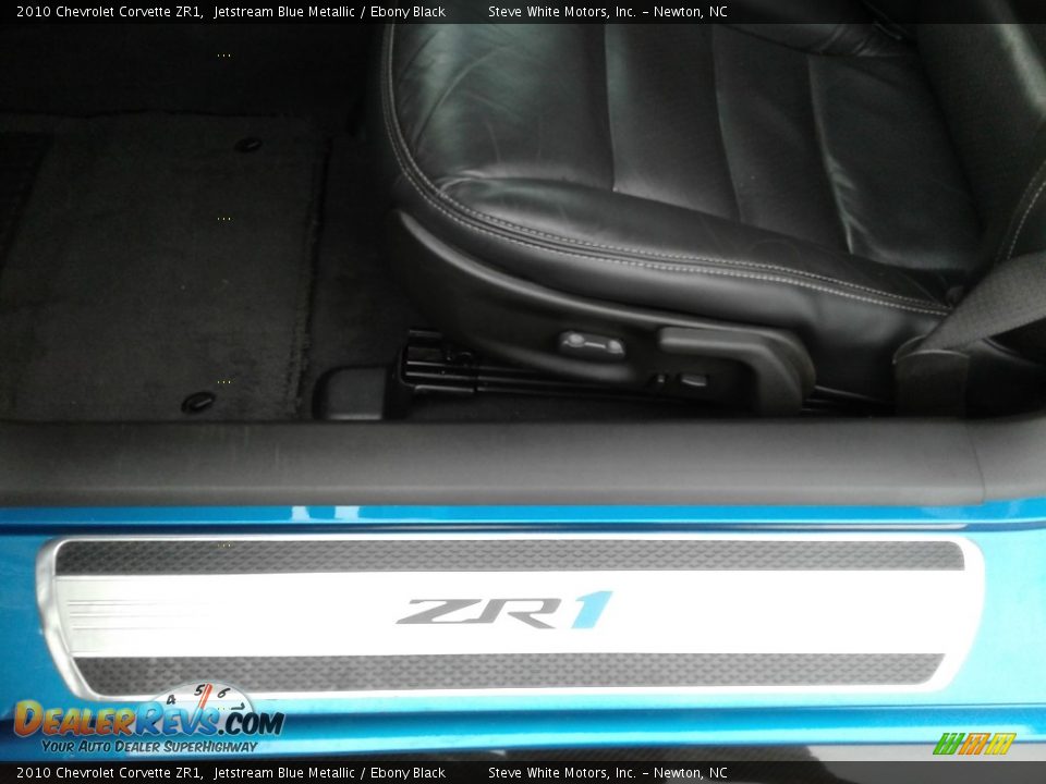 2010 Chevrolet Corvette ZR1 Jetstream Blue Metallic / Ebony Black Photo #10