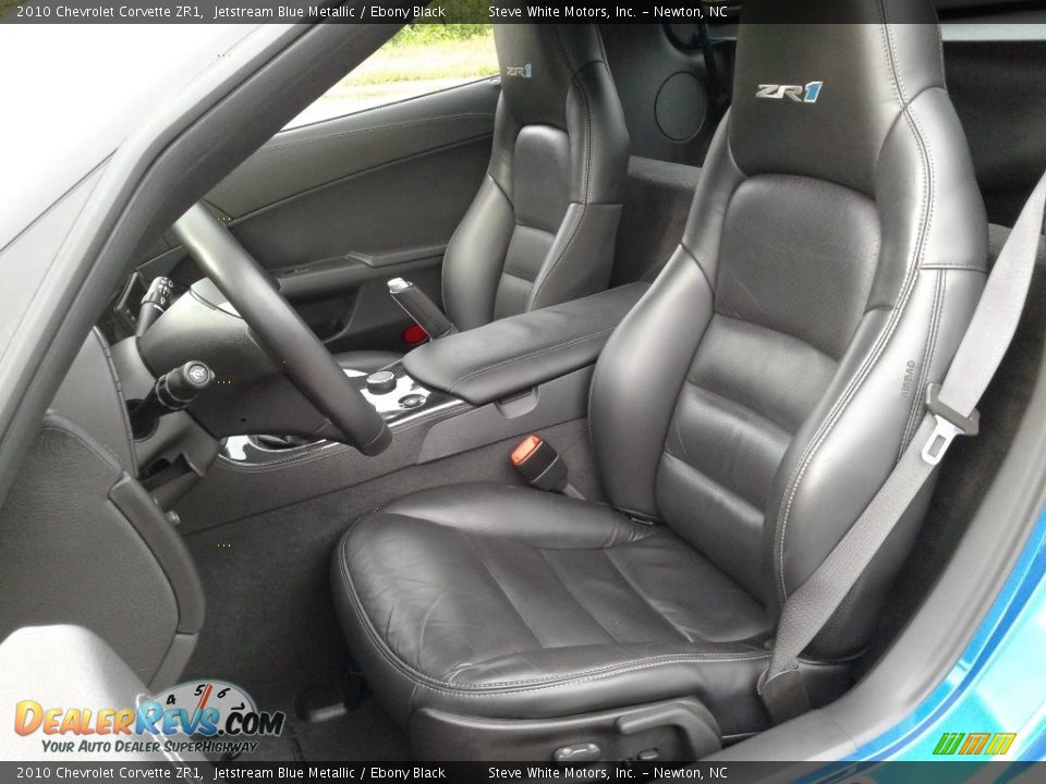 2010 Chevrolet Corvette ZR1 Jetstream Blue Metallic / Ebony Black Photo #11