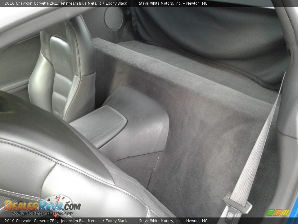 2010 Chevrolet Corvette ZR1 Jetstream Blue Metallic / Ebony Black Photo #12