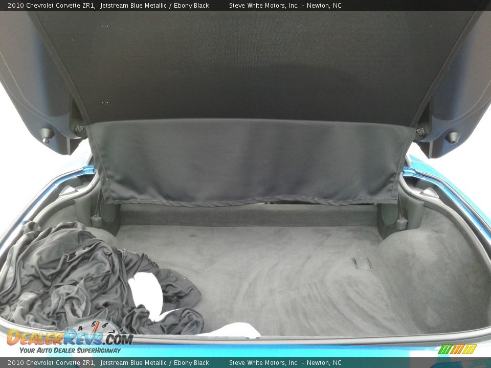 2010 Chevrolet Corvette ZR1 Jetstream Blue Metallic / Ebony Black Photo #13