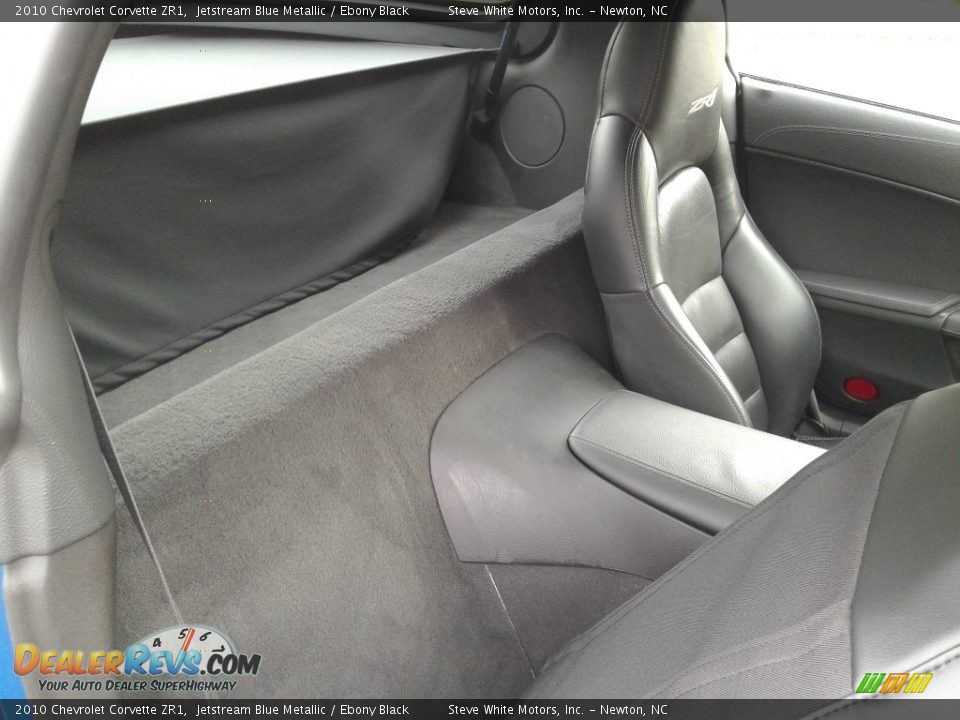 2010 Chevrolet Corvette ZR1 Jetstream Blue Metallic / Ebony Black Photo #14