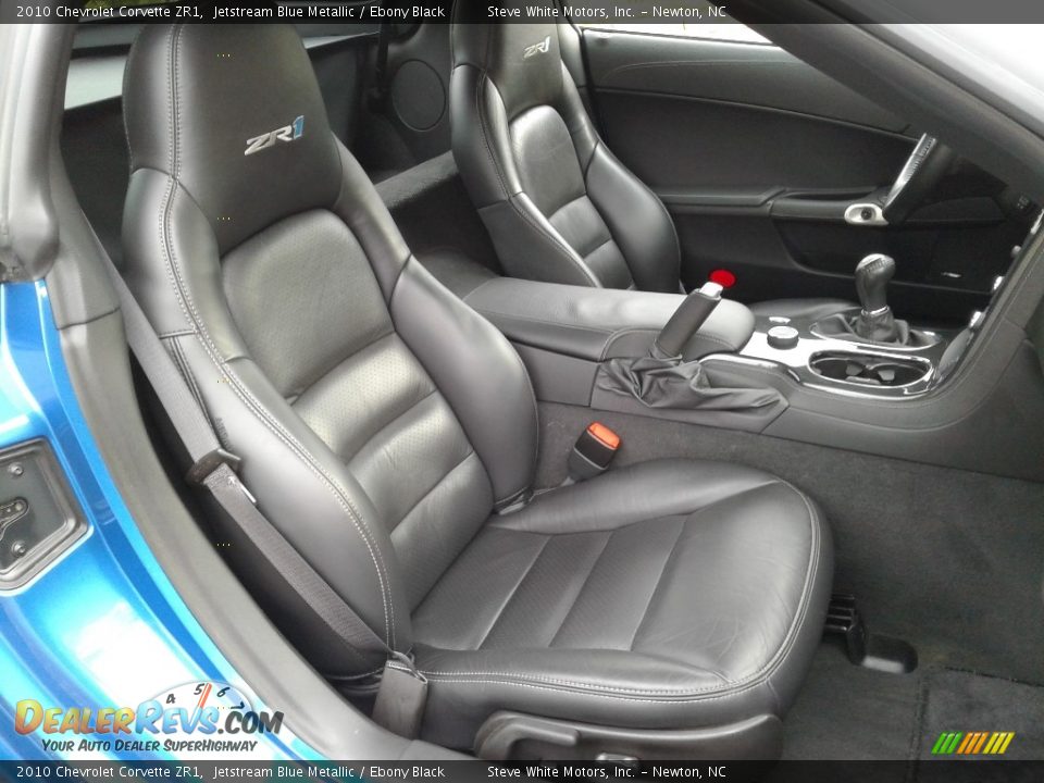 2010 Chevrolet Corvette ZR1 Jetstream Blue Metallic / Ebony Black Photo #15
