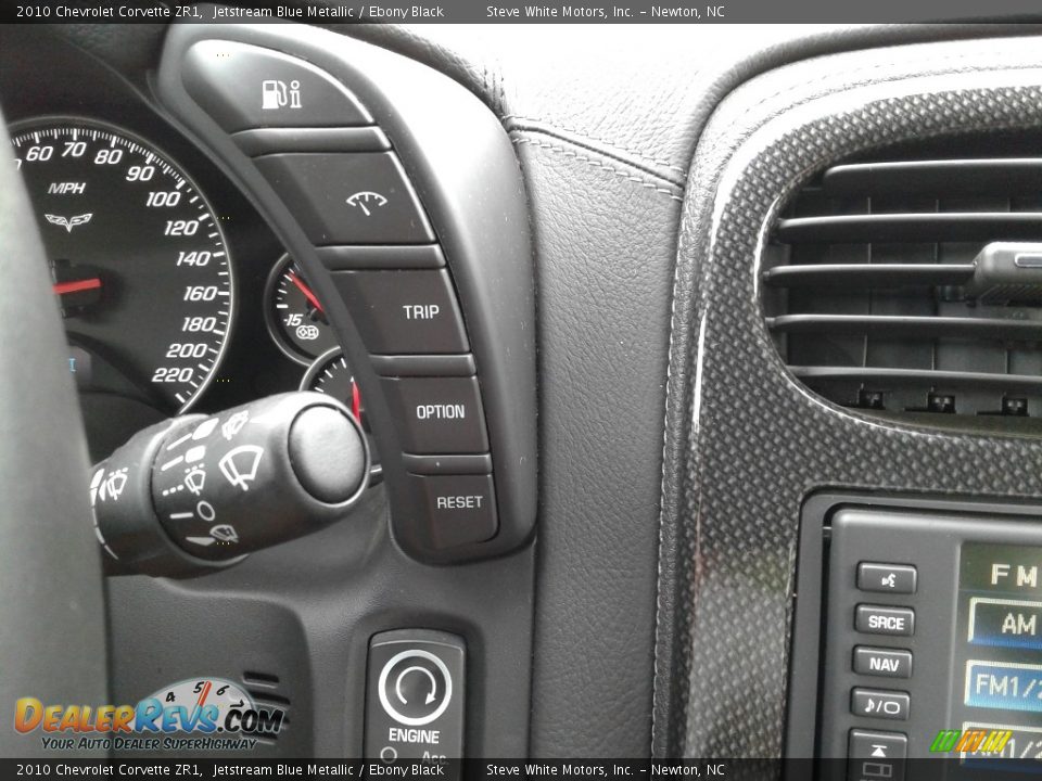 2010 Chevrolet Corvette ZR1 Jetstream Blue Metallic / Ebony Black Photo #20