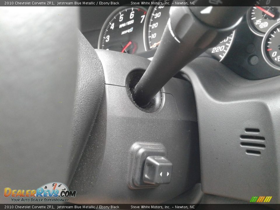 2010 Chevrolet Corvette ZR1 Jetstream Blue Metallic / Ebony Black Photo #21