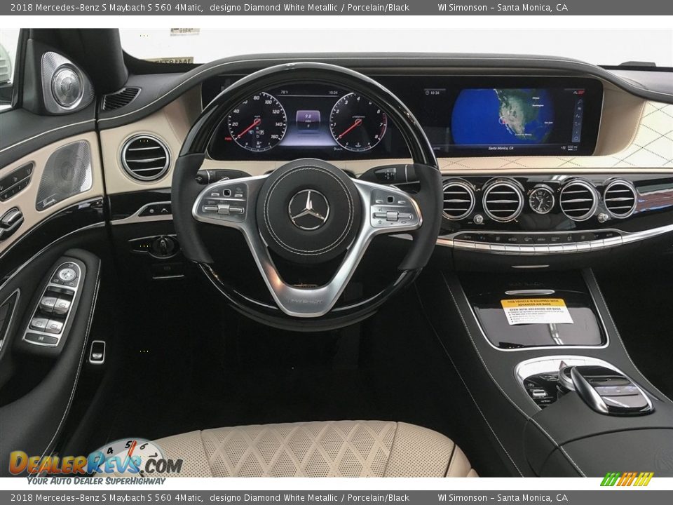 Dashboard of 2018 Mercedes-Benz S Maybach S 560 4Matic Photo #4