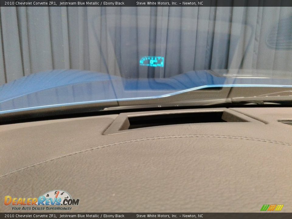 2010 Chevrolet Corvette ZR1 Jetstream Blue Metallic / Ebony Black Photo #23