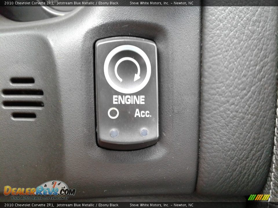 2010 Chevrolet Corvette ZR1 Jetstream Blue Metallic / Ebony Black Photo #24