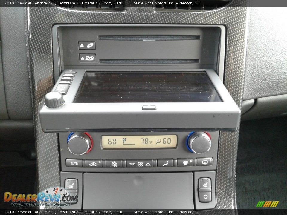 2010 Chevrolet Corvette ZR1 Jetstream Blue Metallic / Ebony Black Photo #27