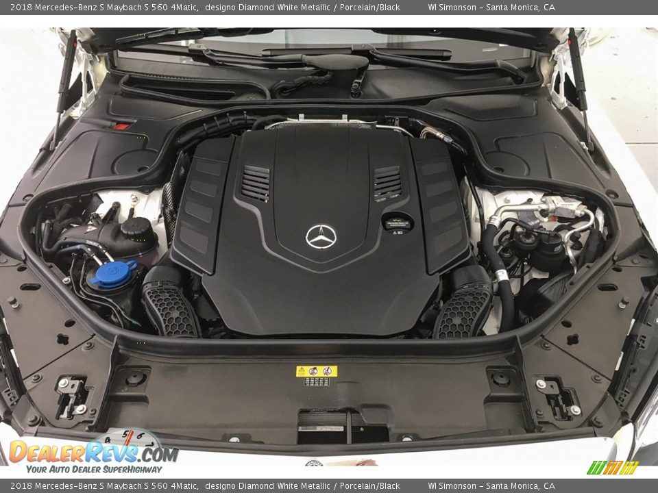 2018 Mercedes-Benz S Maybach S 560 4Matic 4.0 Liter biturbo DOHC 32-Valve VVT V8 Engine Photo #9