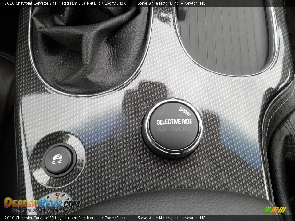 2010 Chevrolet Corvette ZR1 Jetstream Blue Metallic / Ebony Black Photo #28