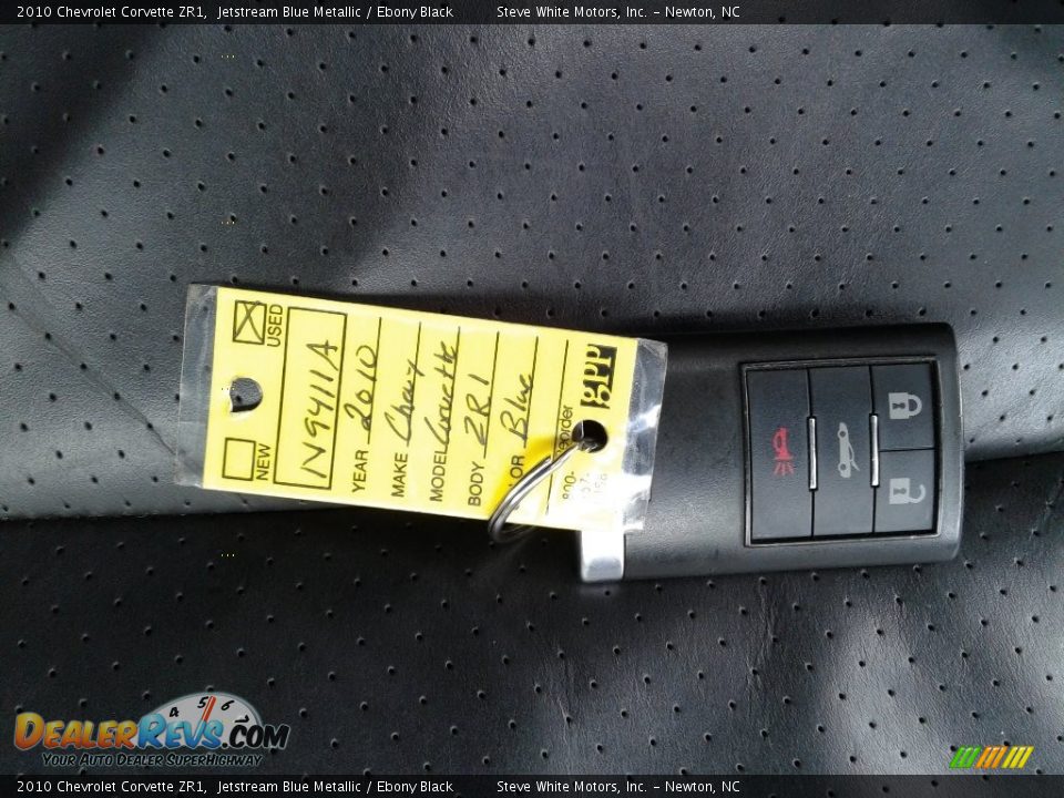 2010 Chevrolet Corvette ZR1 Jetstream Blue Metallic / Ebony Black Photo #32
