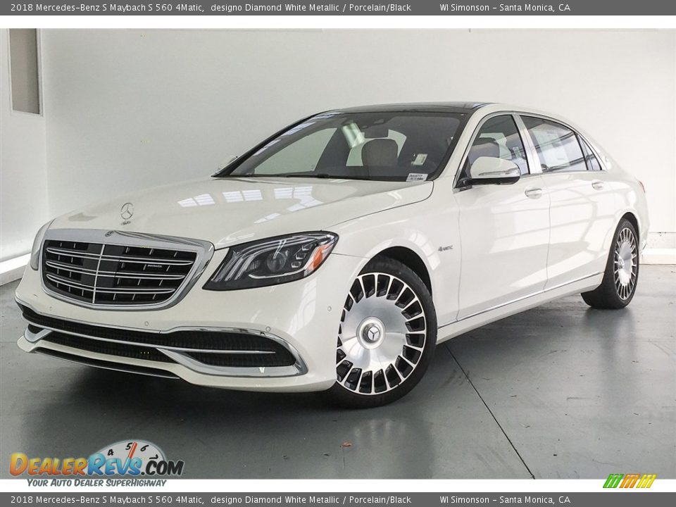 designo Diamond White Metallic 2018 Mercedes-Benz S Maybach S 560 4Matic Photo #14