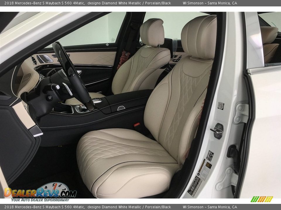 Front Seat of 2018 Mercedes-Benz S Maybach S 560 4Matic Photo #15