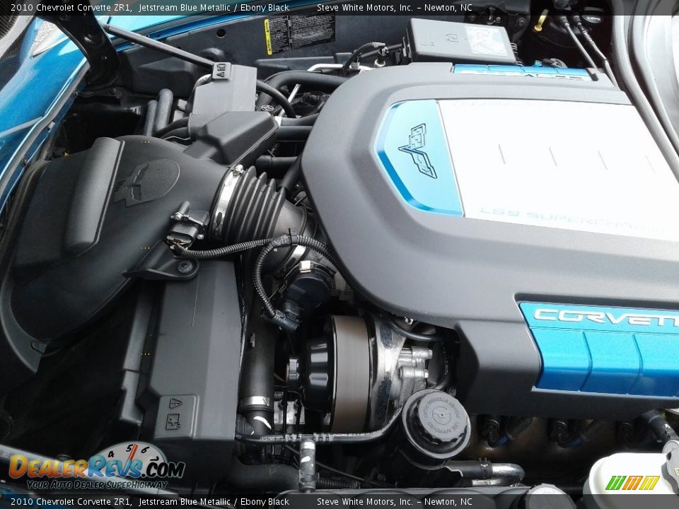 2010 Chevrolet Corvette ZR1 Jetstream Blue Metallic / Ebony Black Photo #34