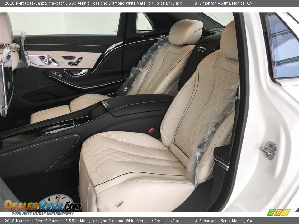 Rear Seat of 2018 Mercedes-Benz S Maybach S 560 4Matic Photo #16