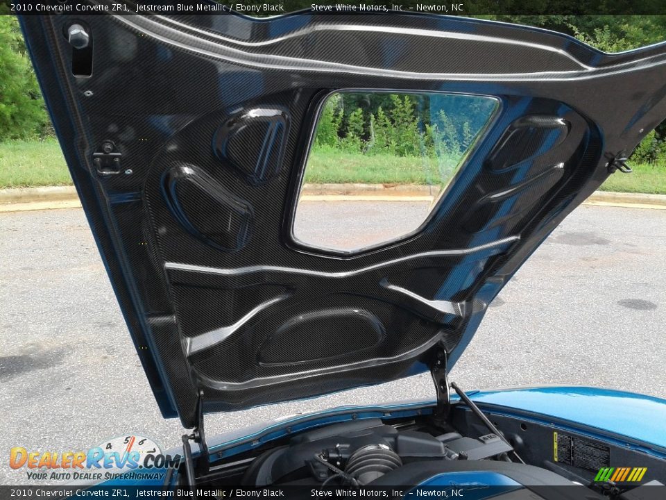 2010 Chevrolet Corvette ZR1 Jetstream Blue Metallic / Ebony Black Photo #36