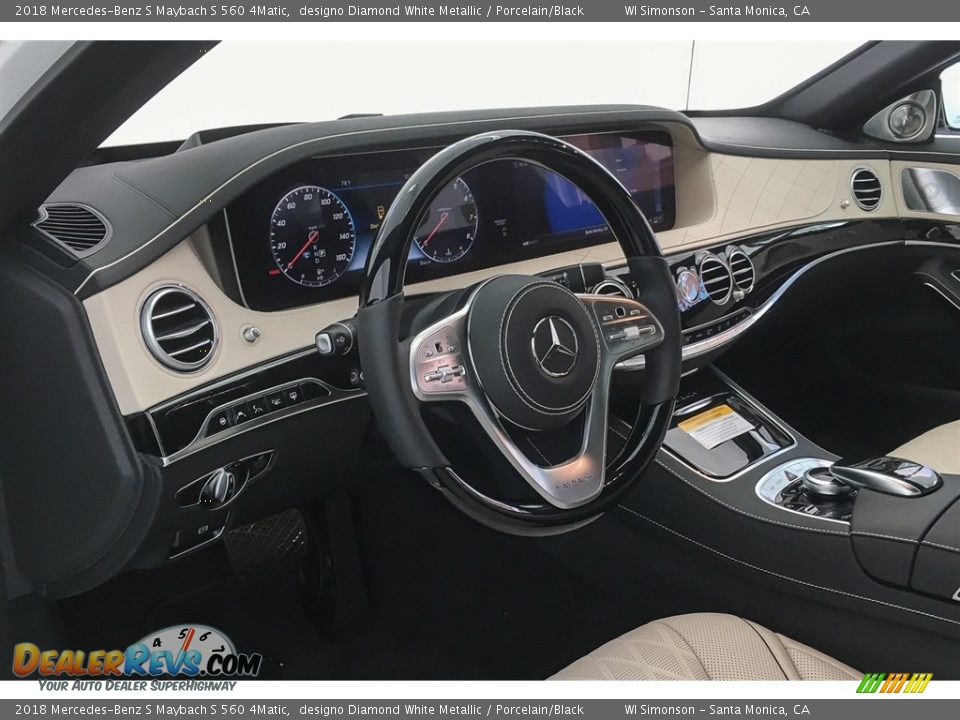 Dashboard of 2018 Mercedes-Benz S Maybach S 560 4Matic Photo #20
