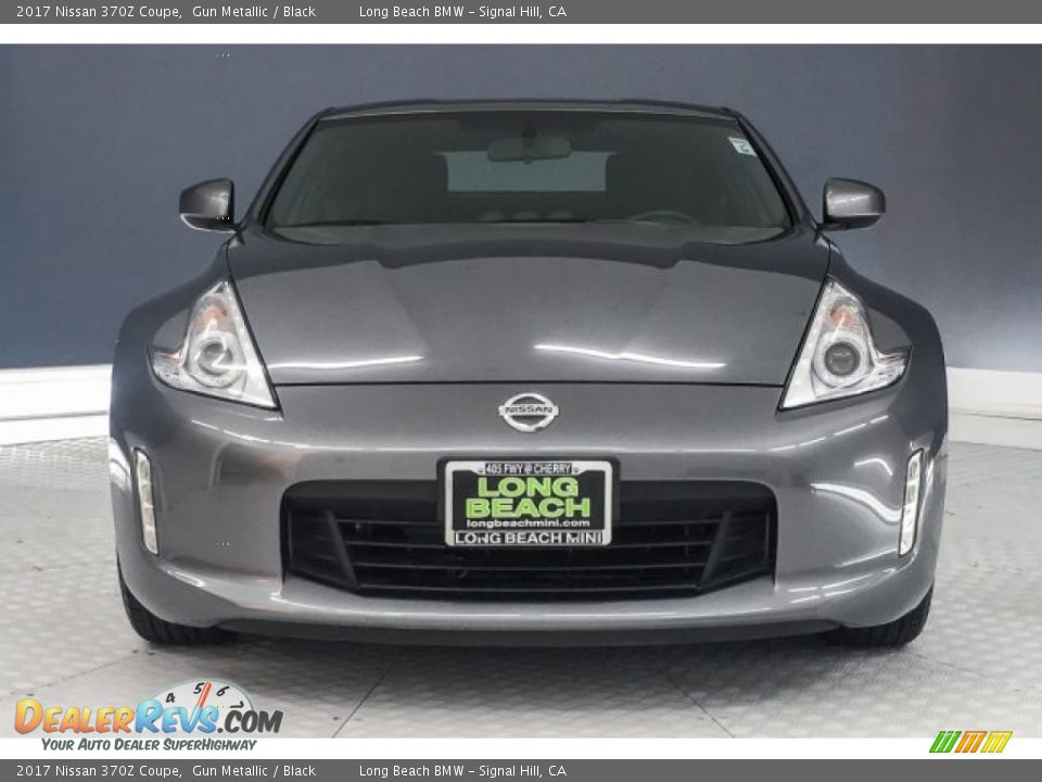2017 Nissan 370Z Coupe Gun Metallic / Black Photo #2