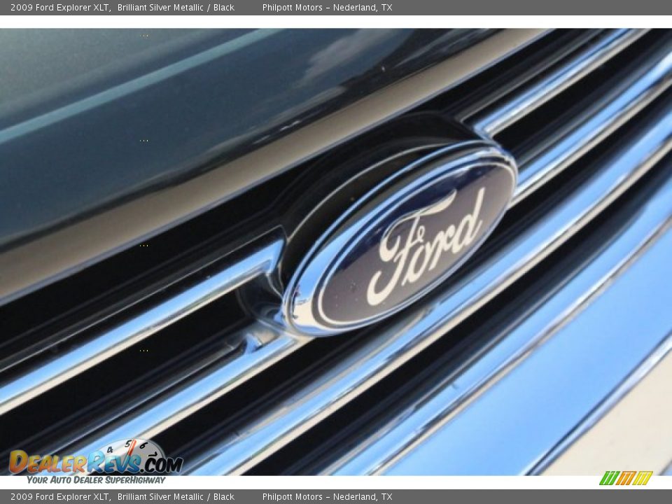 2009 Ford Explorer XLT Brilliant Silver Metallic / Black Photo #11