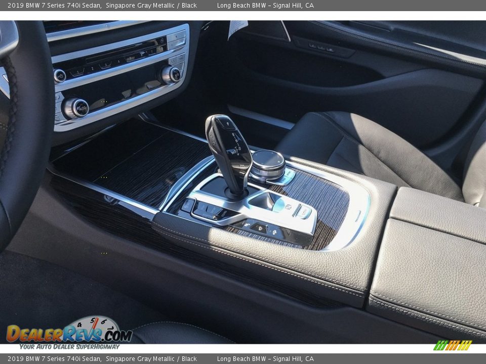 2019 BMW 7 Series 740i Sedan Singapore Gray Metallic / Black Photo #7