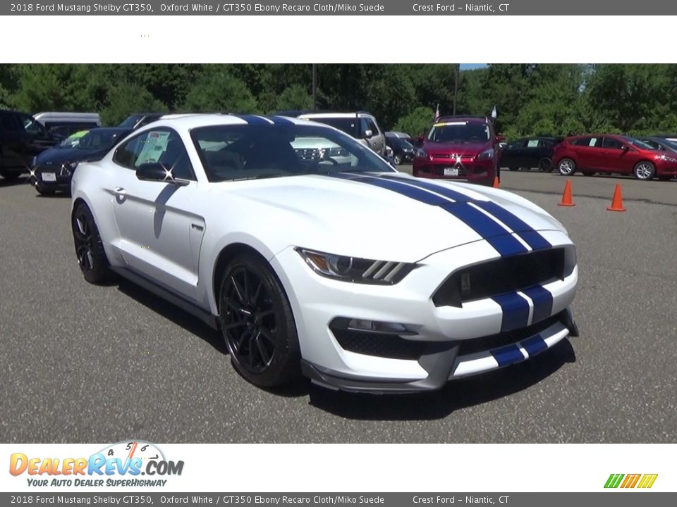 Front 3/4 View of 2018 Ford Mustang Shelby GT350 Photo #1