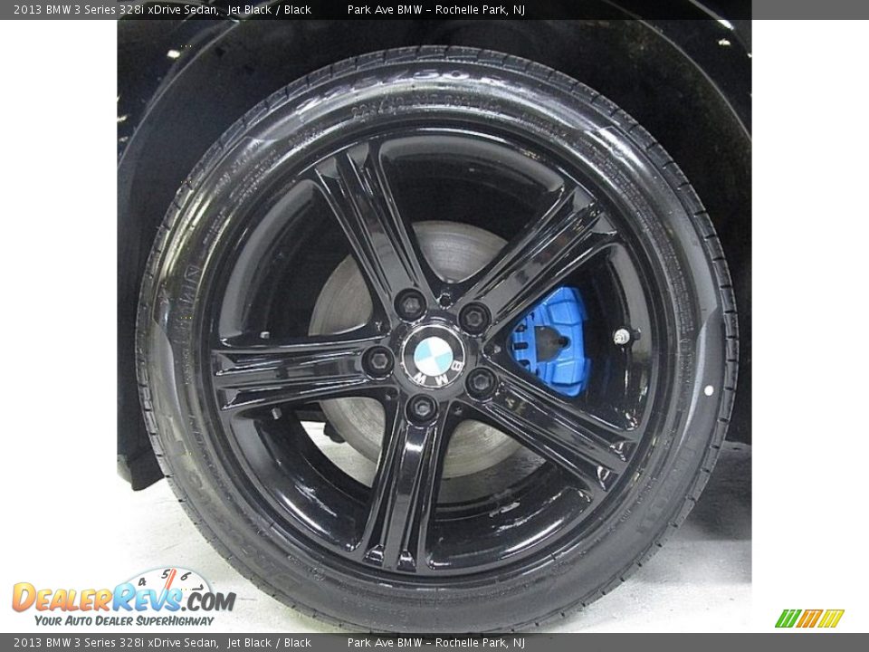 2013 BMW 3 Series 328i xDrive Sedan Jet Black / Black Photo #30