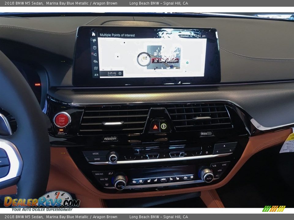 Controls of 2018 BMW M5 Sedan Photo #6