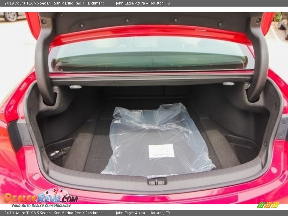 2019 Acura TLX V6 Sedan San Marino Red / Parchment Photo #18