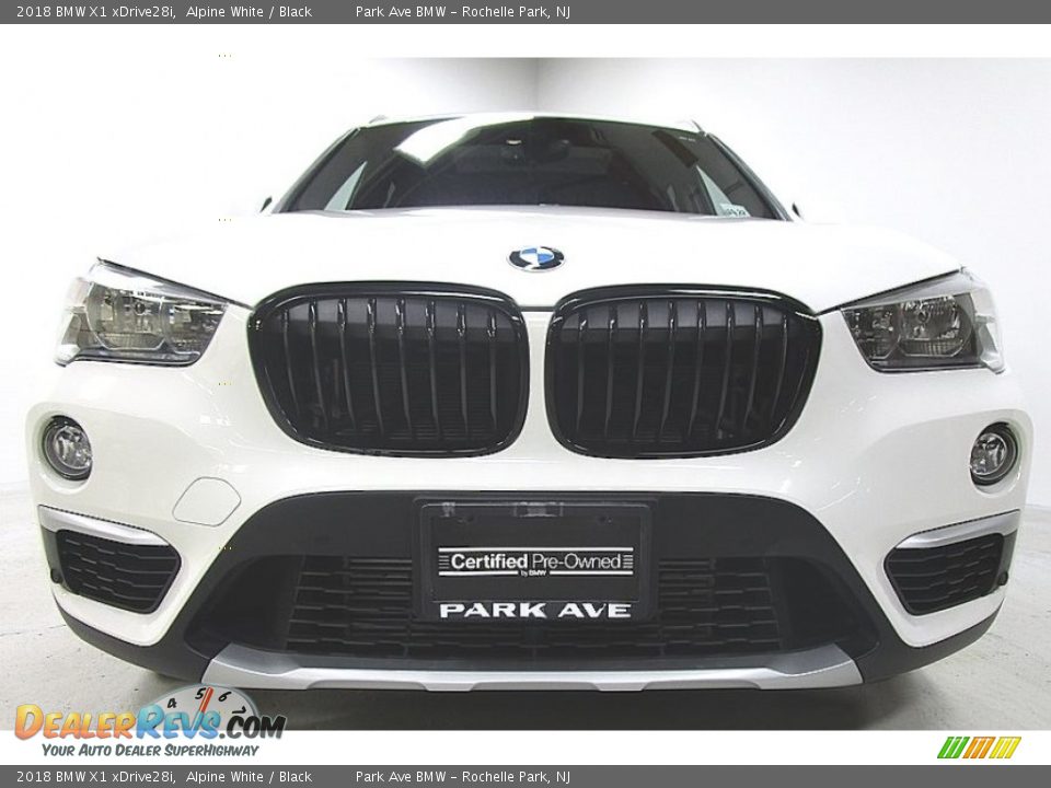 2018 BMW X1 xDrive28i Alpine White / Black Photo #8