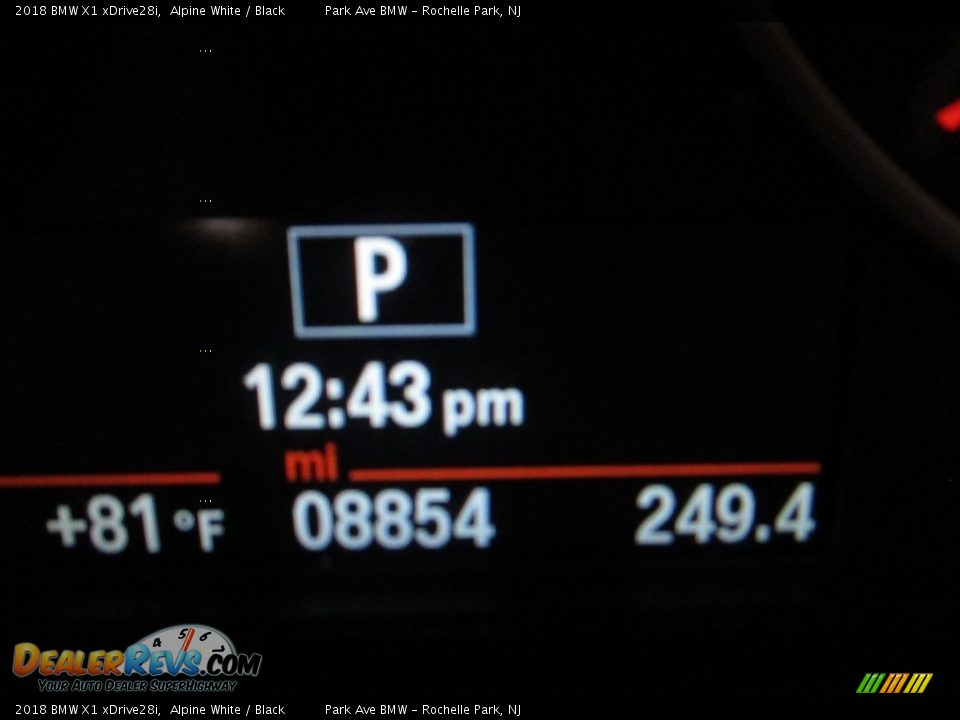 2018 BMW X1 xDrive28i Alpine White / Black Photo #25