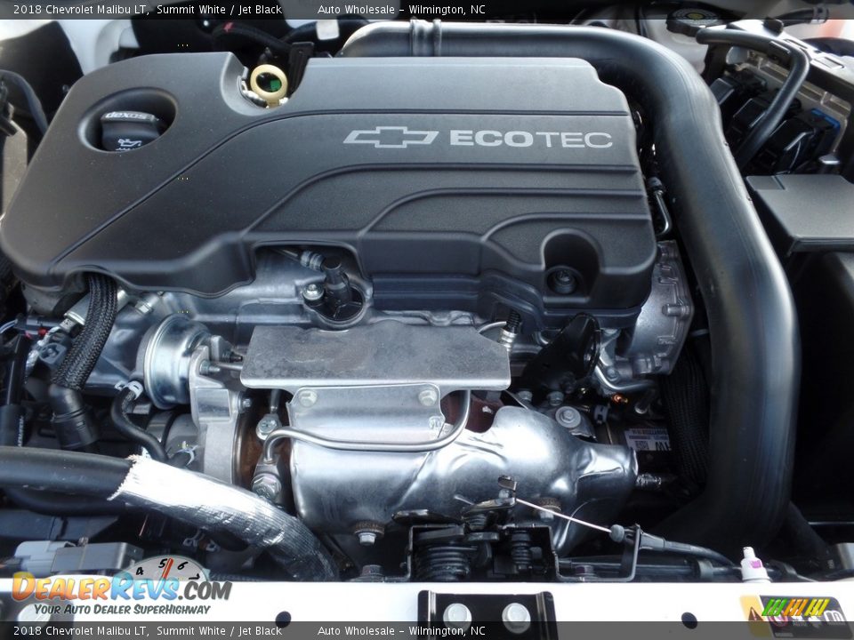 2018 Chevrolet Malibu LT Summit White / Jet Black Photo #6