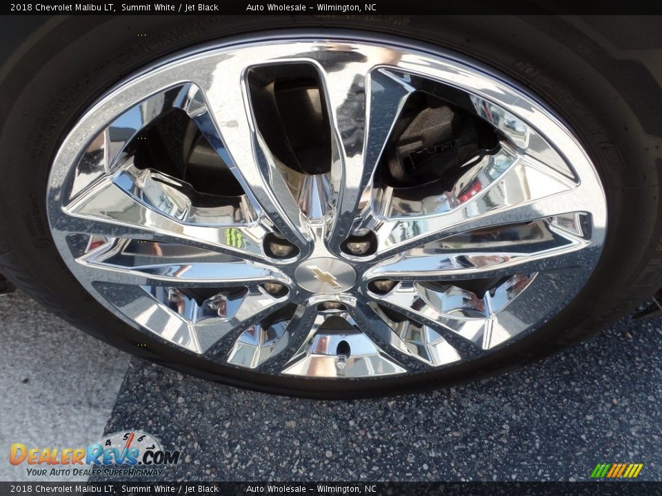 2018 Chevrolet Malibu LT Summit White / Jet Black Photo #7