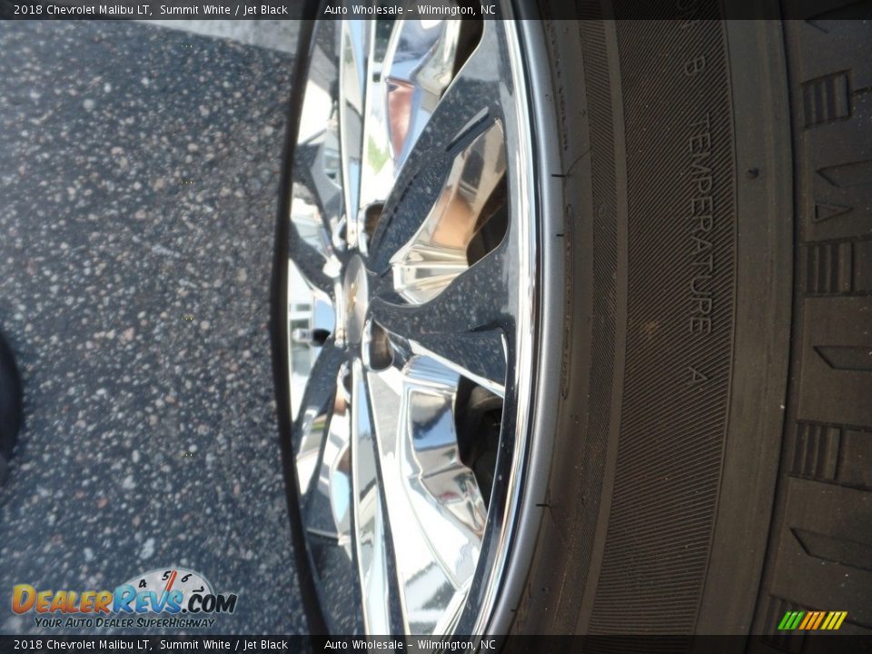 2018 Chevrolet Malibu LT Summit White / Jet Black Photo #8