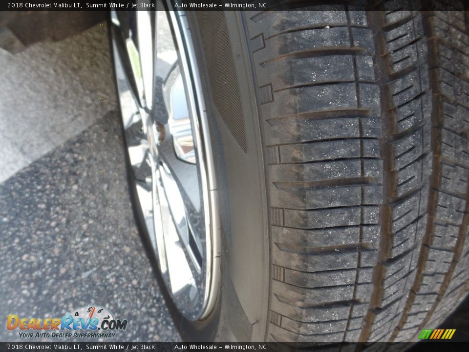 2018 Chevrolet Malibu LT Summit White / Jet Black Photo #9