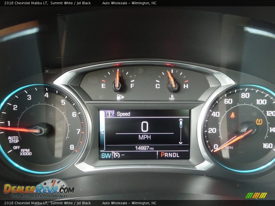 2018 Chevrolet Malibu LT Summit White / Jet Black Photo #16