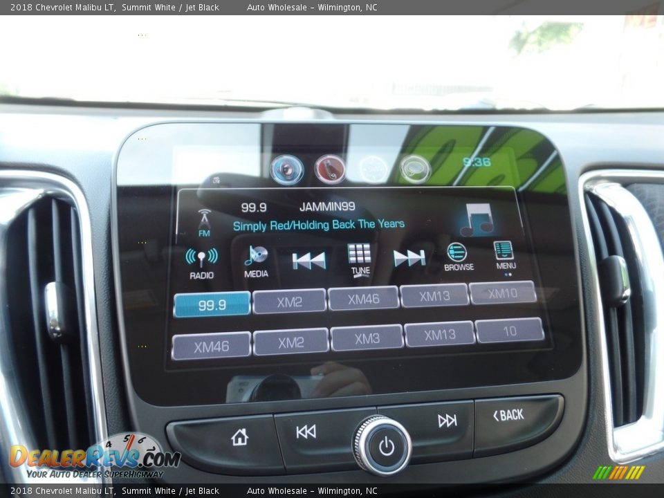 2018 Chevrolet Malibu LT Summit White / Jet Black Photo #18