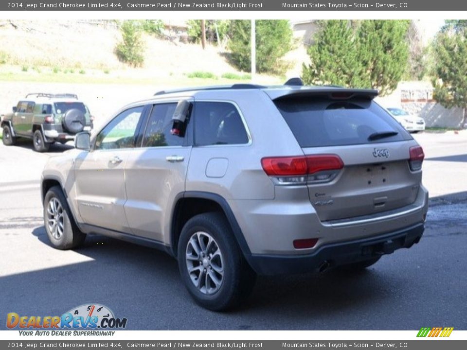 2014 Jeep Grand Cherokee Limited 4x4 Cashmere Pearl / New Zealand Black/Light Frost Photo #4