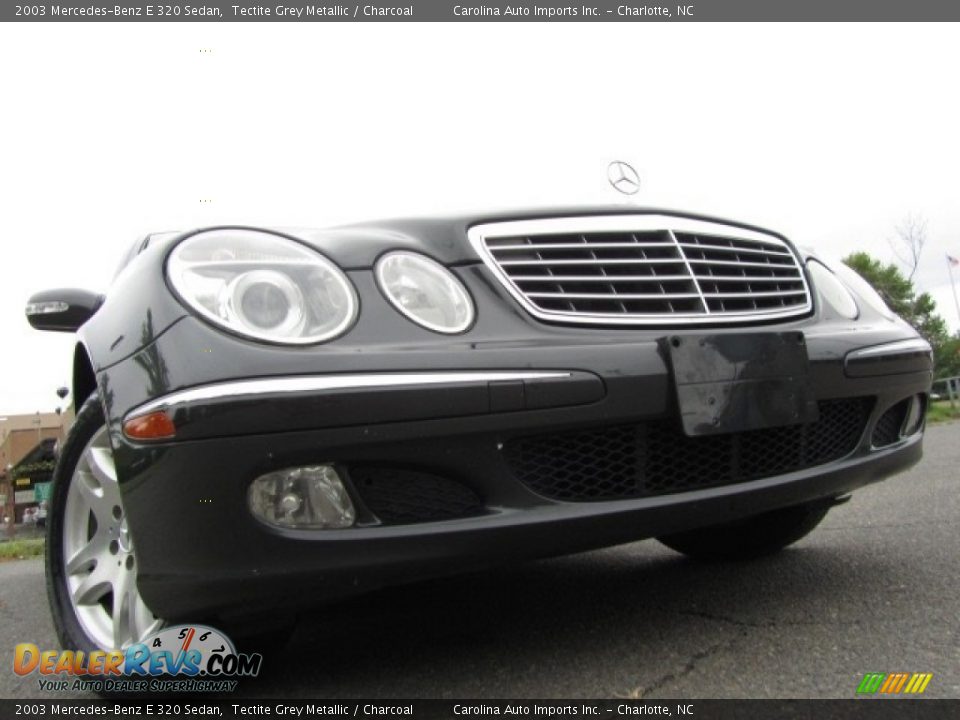 2003 Mercedes-Benz E 320 Sedan Tectite Grey Metallic / Charcoal Photo #1