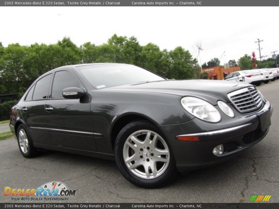 2003 Mercedes-Benz E 320 Sedan Tectite Grey Metallic / Charcoal Photo #2