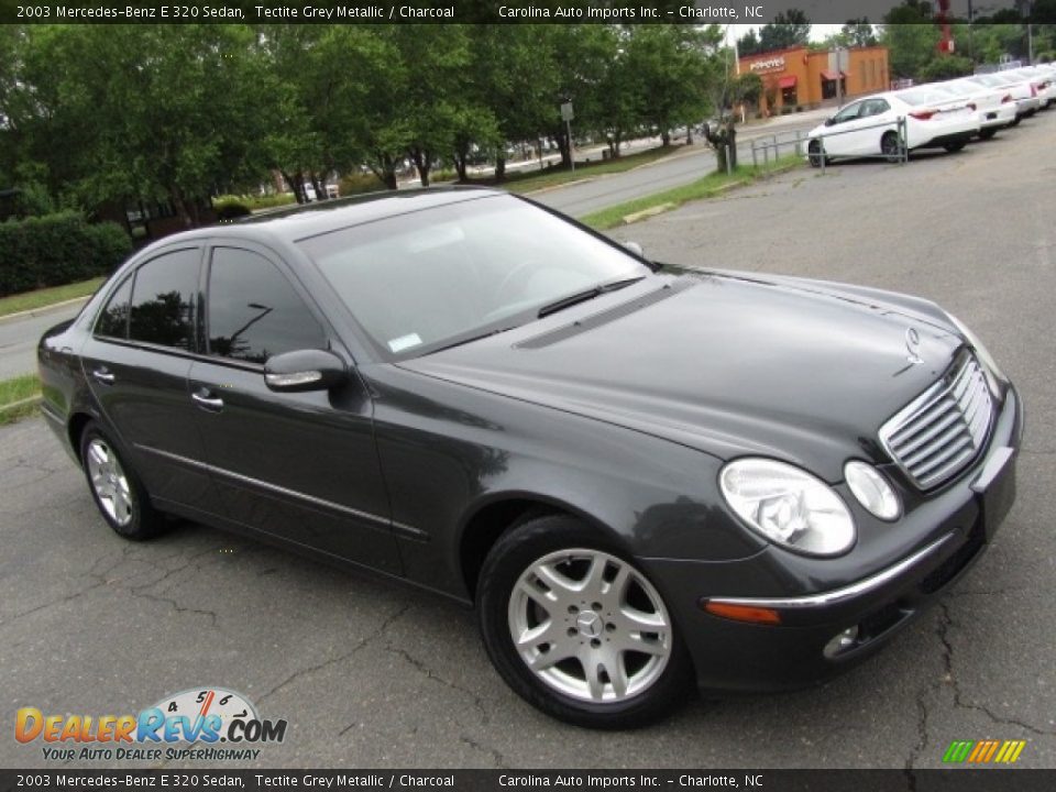 2003 Mercedes-Benz E 320 Sedan Tectite Grey Metallic / Charcoal Photo #3